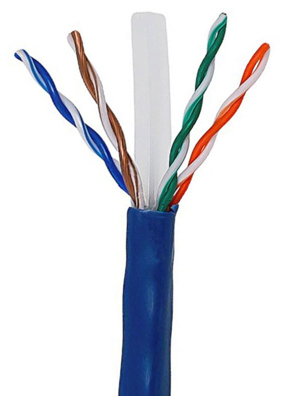کابل شبکه لگراند (مس)CAT6 UTP CU مغزی 0/45 متراژ 305